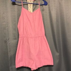Pink romper